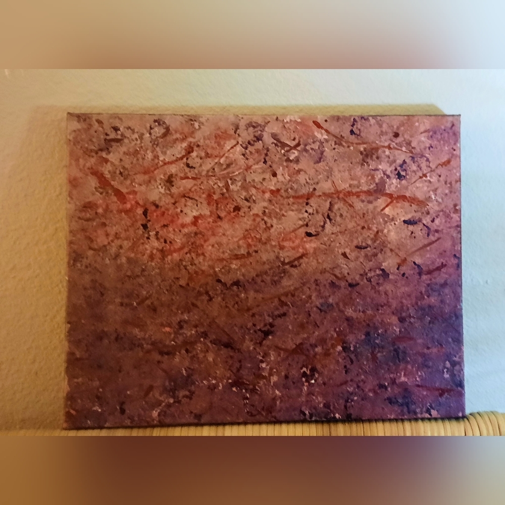 Original Art Abstract Painting on Canvas